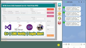 Visual Studio 2022 Quick Test: C# Send login notifications using LINE Notify (.NET 6)