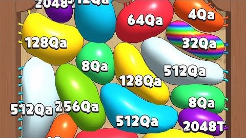 Max level Blob Merge 3d - 128Qa, 256Qa 512Qa Unlocked ( android, iOS )