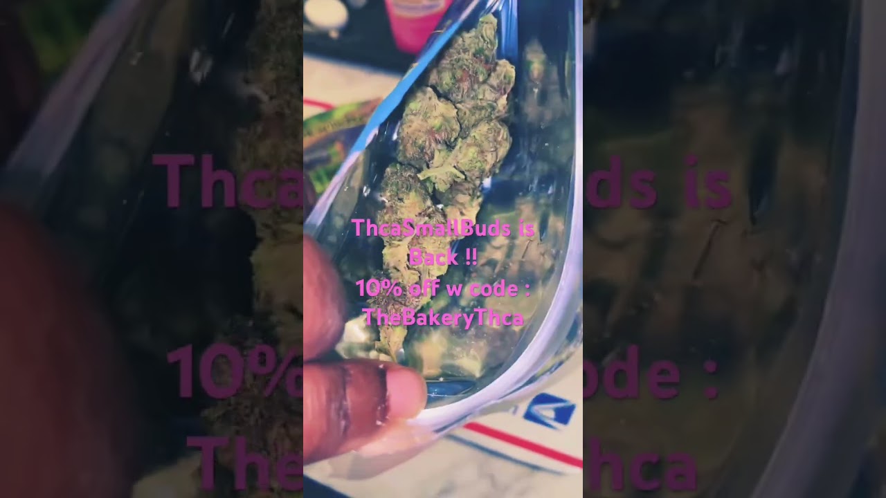 ThcaSmallBuds Is Back !! . Use my code : TheBakeryThca 