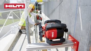 HOW TO align facades vertically with the Hilti PR 30-HVS rotating laser level