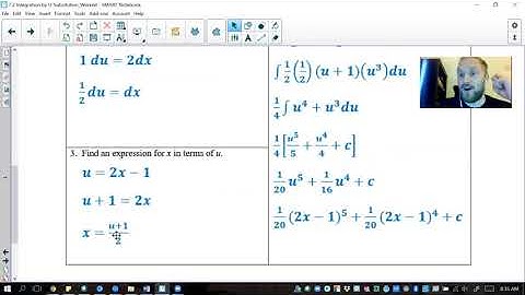 7.2 Integration of Composite Functions