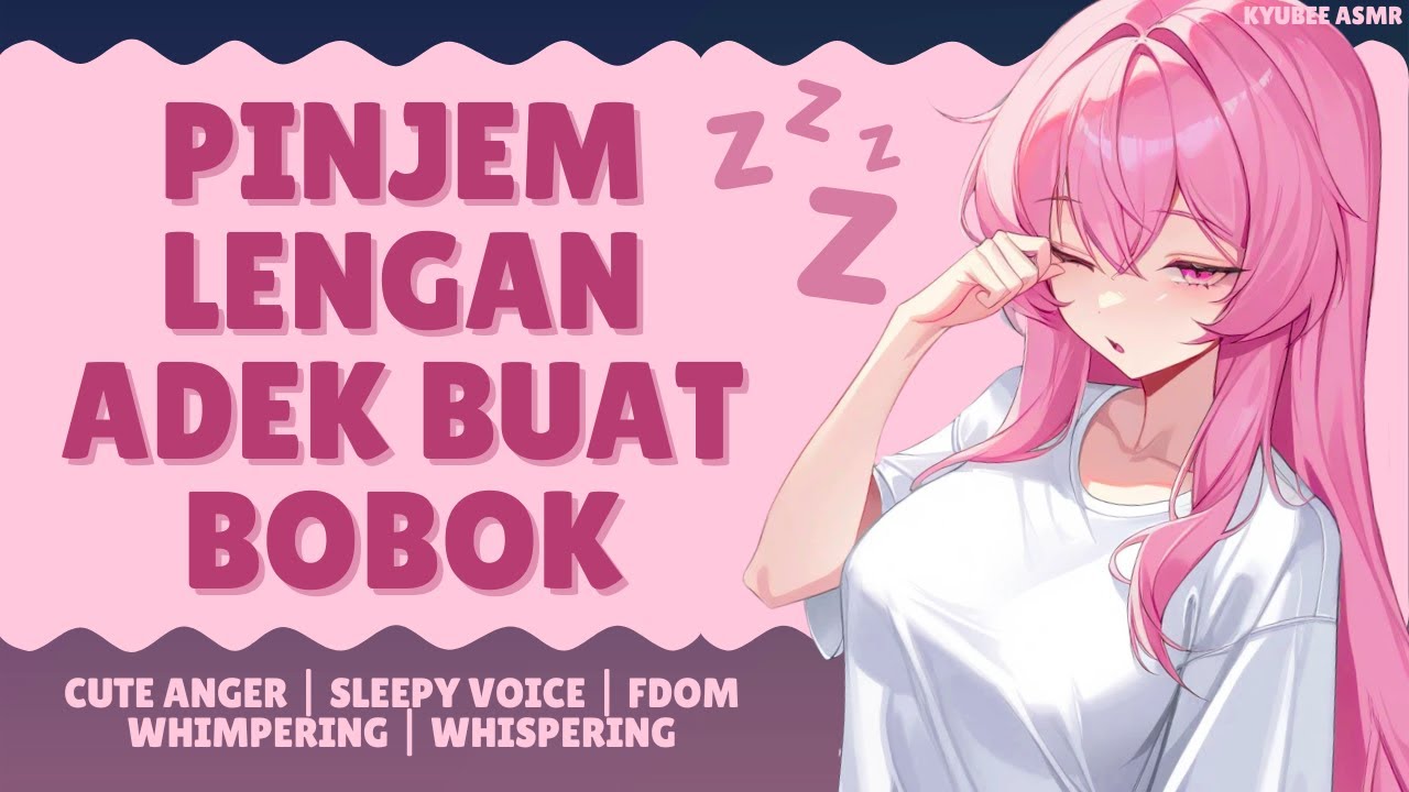 Lengan Adek itu Bantal Terbaik | ASMR Kakak Perempuan | Roleplay Sister | Sleep | Cute Anger | Comfy