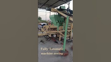 Fly ash bricks machine