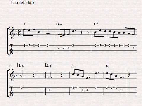 free easy ukulele tablature sheet music beautiful dreamer by beautiful dreamer stephen foster sheet music