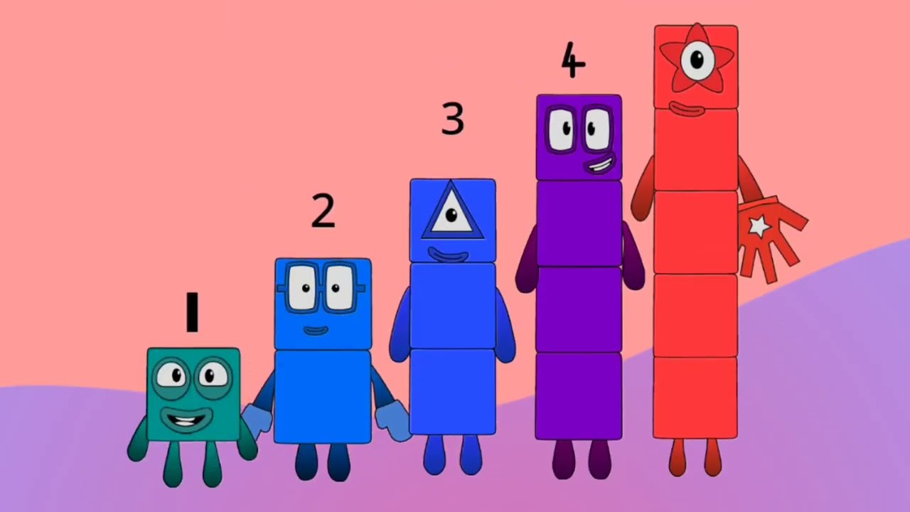 Numberblocks intro song color change effect youtube