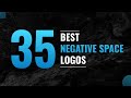 35 negative space logo ideas  clever  creative negative space logo designs