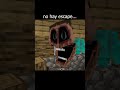 ✔️ no hay escape... #shorts #minecraft