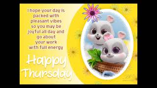 New Happy Thursday Whatsapp Status - New Good Morning Happy Thursday