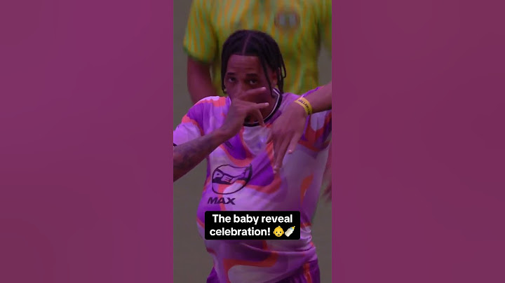 The baby reveal celebration after this rocket! Edy Maieco with an unreal strike 👶