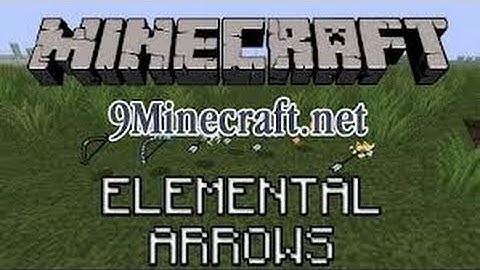 Minecraft Element Arrows mod 1.5.1 (download in description)