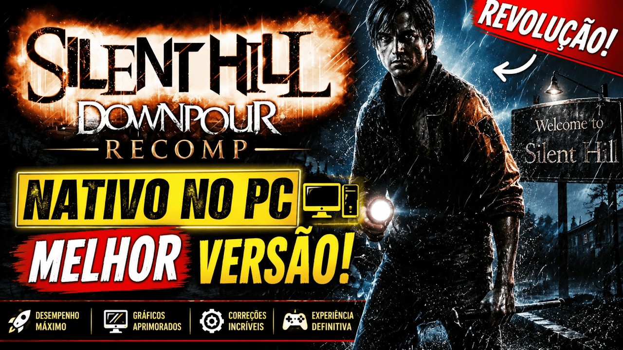 🎮🔥 A REVOLUTION! 😱 DOWNPOUR RECOMP 🚀 IT'S SILENT HILL IN ITS