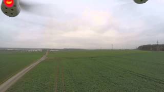 Chaotic Phantom 1.5 flight - uncut video - 20141114