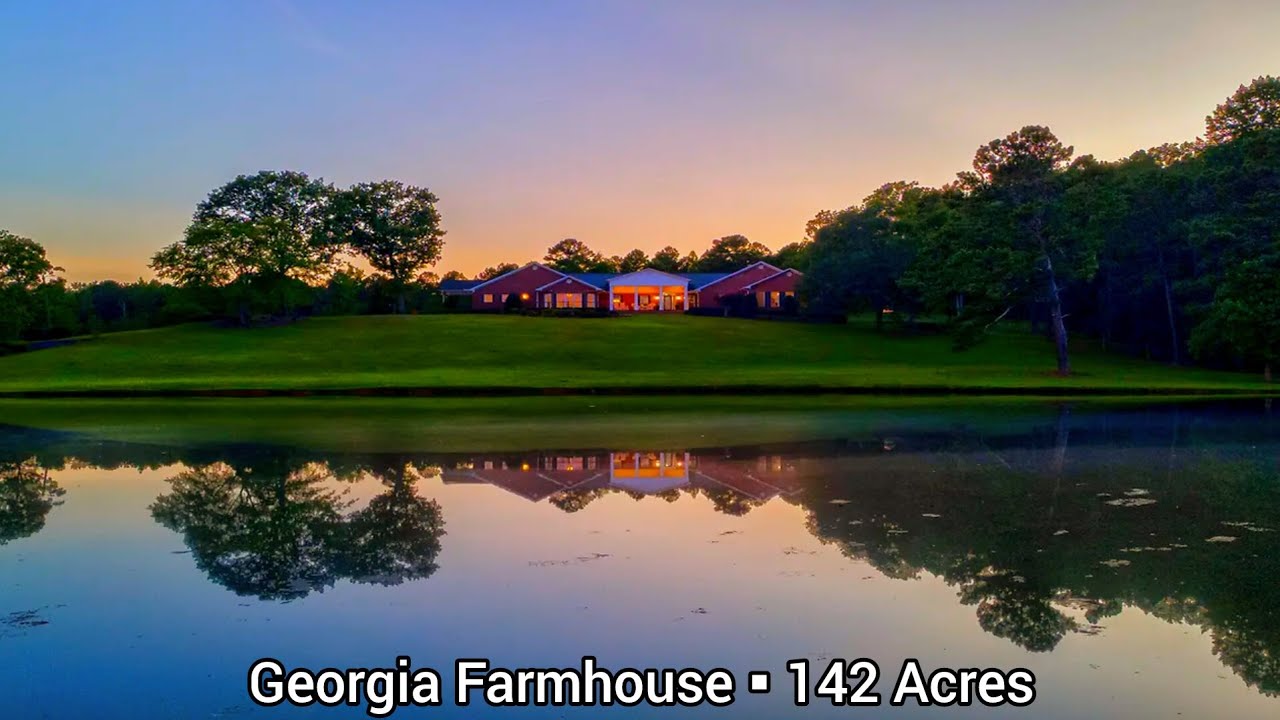 Georgia Farmhouse For Sale | 142+ Acres | Georgia Land For Sale | Hunting Land | Ranches 690