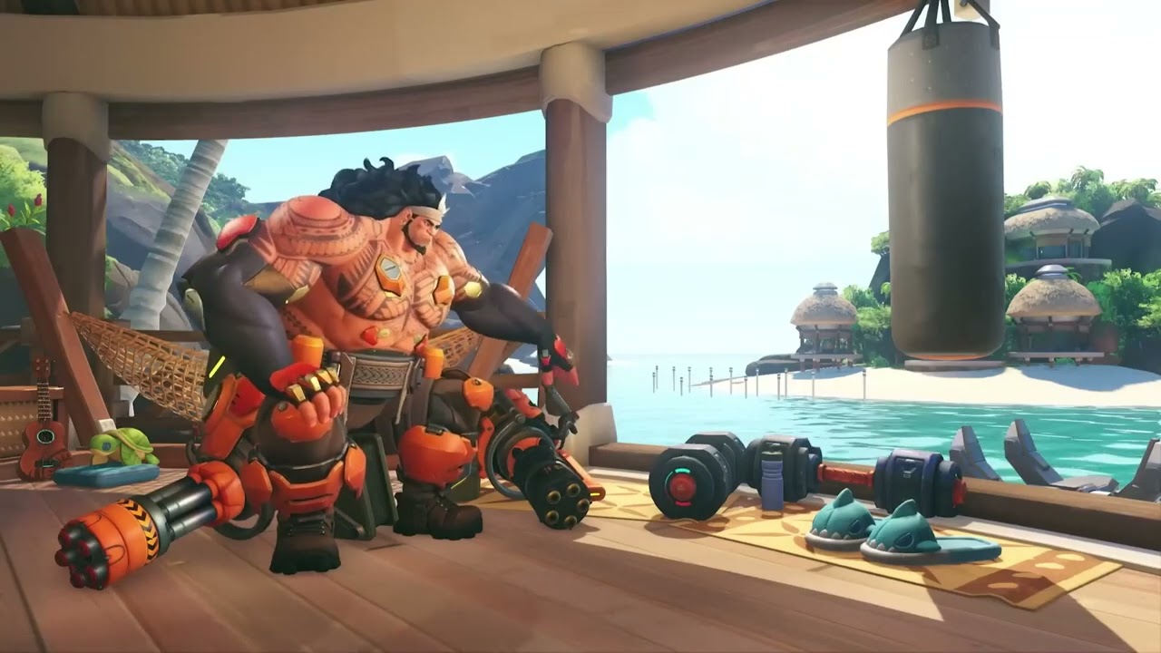 "You're Welcome" AI COVER - Mauga Overwatch 2