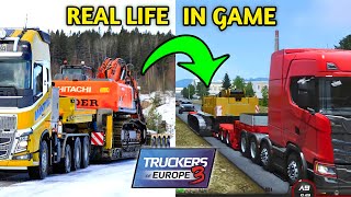 🚚Truckers Of Europe 3 - Real Life Heavy Haulage Cargo Comparison With Game Cargo screenshot 1