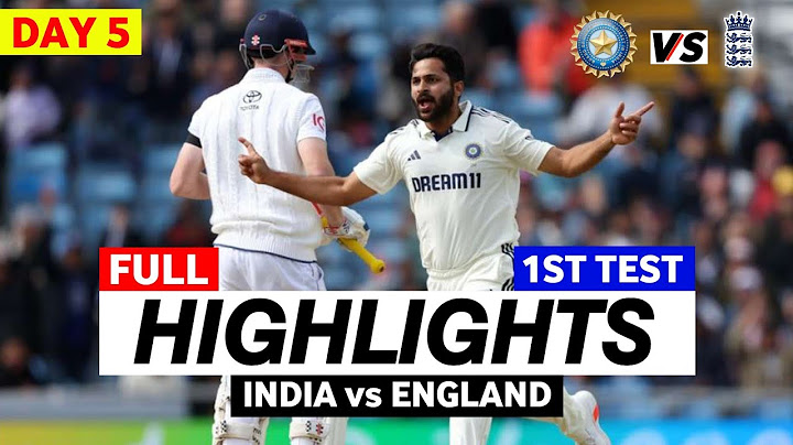 India vs England 1st Test Day 5 Highlights 2025 | IND vs ENG 1st Test Day 5 Highlights 2025
