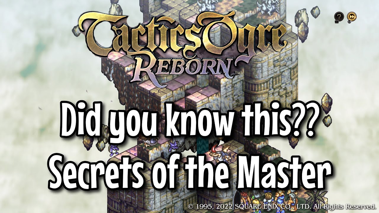 How to get recipe Secrets of the Master in Tactics Ogre Reborn - YouTube