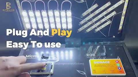 Signage Animator Demo kit for easy understanding of products !   Easily Anyone Animate Anything