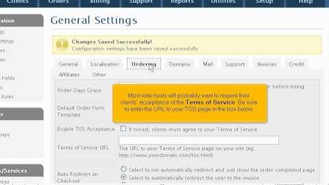 How to configure general settings in WHMCS - Canadian Web Hosting