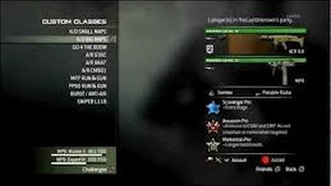 MW3 Best Class setup- ACR 6.8 noob exterminator