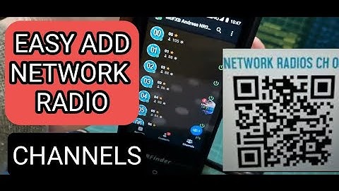 EASY ADD NETWORK RADIOS CHANNELS