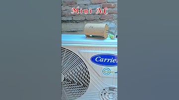 "DIY Mini AC Using DC Motor | Easy Summer Project" How to make Cooler