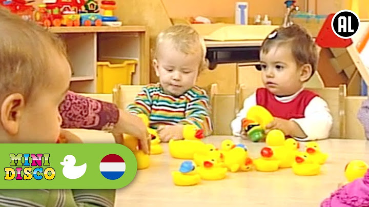 ALLE EENDJES ZWEMMEN IN HET WATER | Kinderliedjes | Kinderdagverblijf | Minidisco