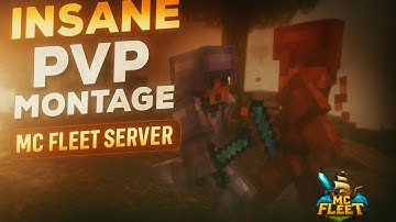 🎮 INSANE PVP MONTAGE on MC Fleet 🔥 | Minecraft Pojav Mobile #mcfleet 