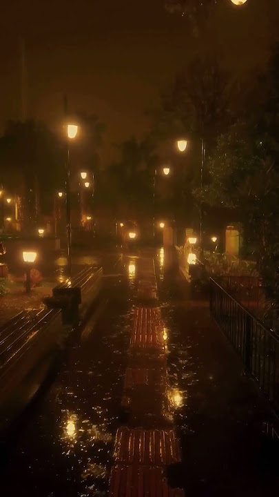 Hujan di malam hari #rain #hujan #malam