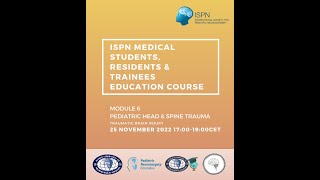 ISPN Medical students, residents & trainees education course Module 6: Pediatric head & spine trauma screenshot 5