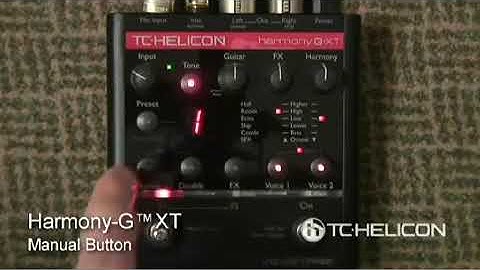 VoiceTone Harmony G XT | Part 5: Using manual for key & scale