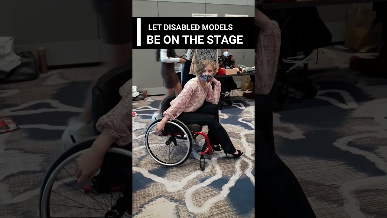 LET DISABLED MODELS BE ON THE STAGE! #shorts