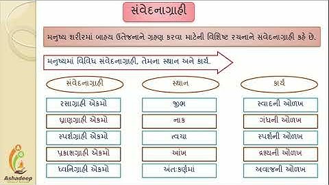 ધોરણ 10 વિજ્ઞાન (GSEB) : પ્રકરણ 7 : નિયંત્રણ અને સંકલન : સેશન 1