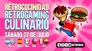🍔🍟🍕¡RETROGAMING CULINARIO! 🥞🍩🍨
