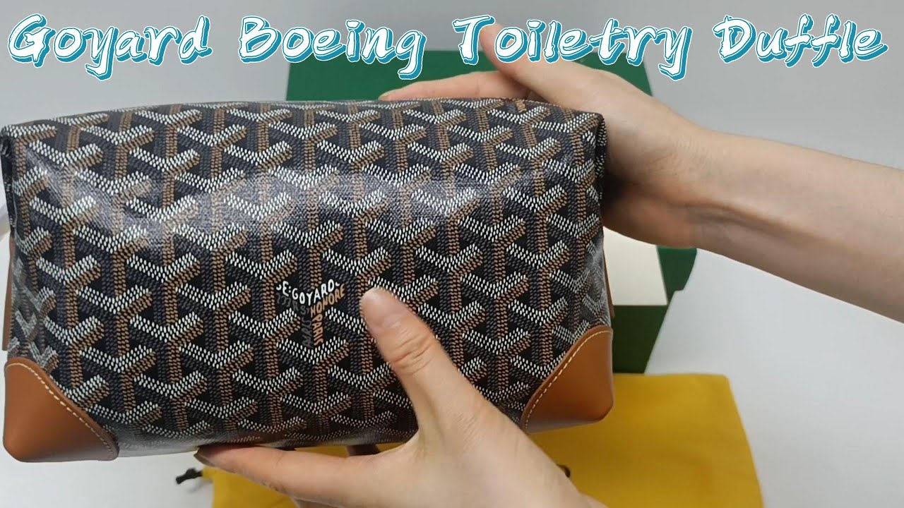 Goyard Boeing Toiletry Duffle Bag Review & Unboxing 
