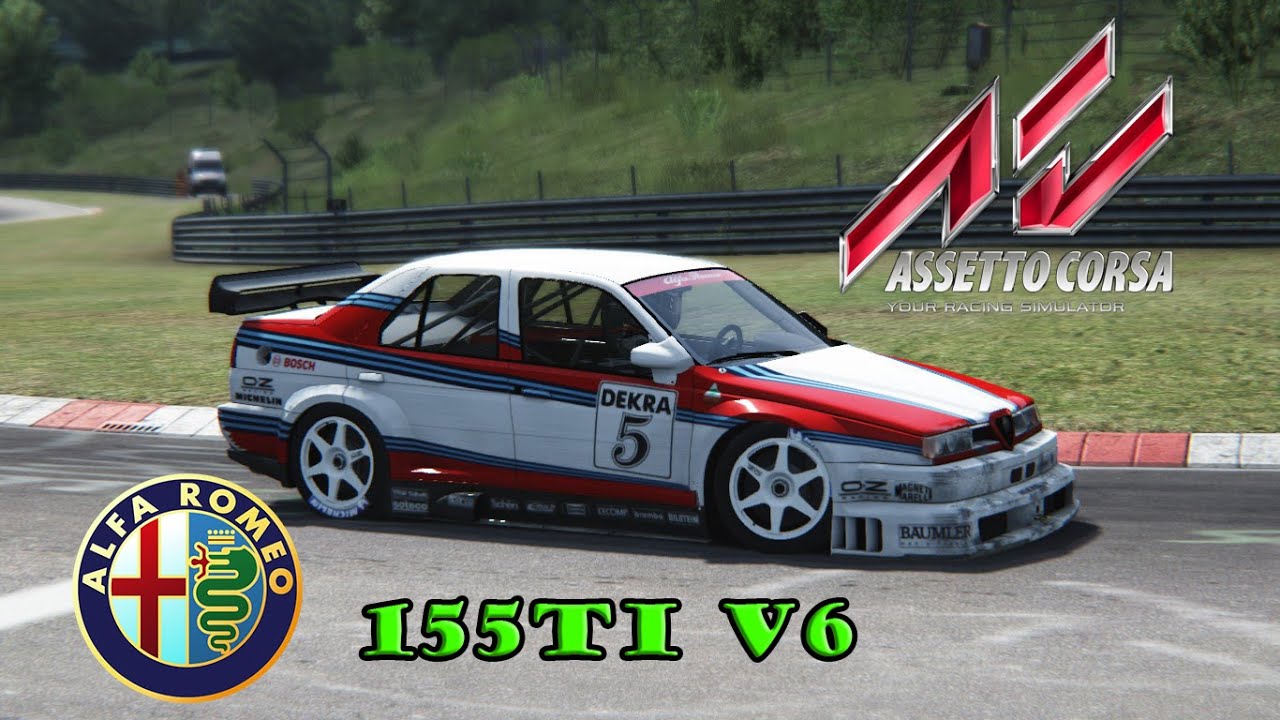 ASSETTO CORSA - Dream Pack - Alfa Romeo 155Ti V6 [Nordschleife Endurance 25 Km] [Pure Sound]