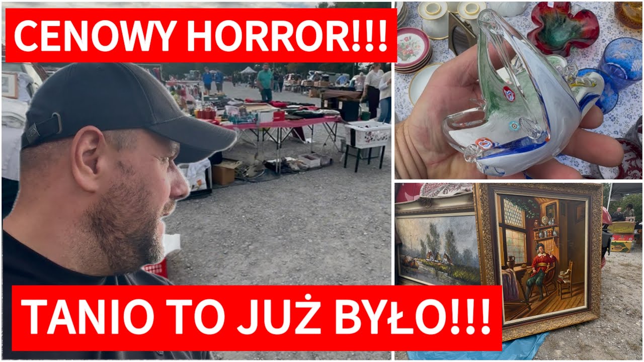 Niemiecki targ staroci!!! Ceny windują w górę!!! Ale i tak coś udało się kupić!!!