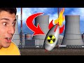 I Dropped A NUKE on a Nuclear Power Plant! | City Smash