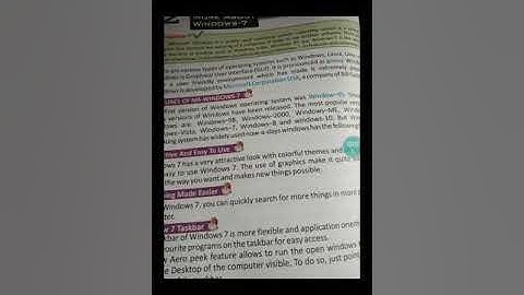 Computer Class-4 Chapter-2  More about windows-7. 11/09/2020.