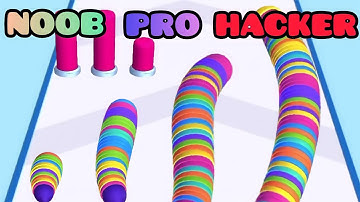 How to be a NOOB, PRO, or HACKER in Sluggy Run