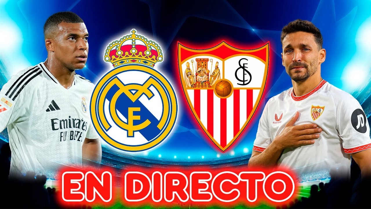 REAL MADRID vs SEVILLA FC | LA LIGA 2024/25 - JORNADA 18 | EN DIRECTO ...