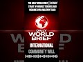 The Daily World Brief | US Iran Strait of Hormuz Tensions and Ukraine Syria Military Talks | The...