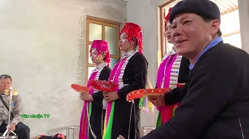 Hát ải bố mẹ đám cưới người dao tuyển cô dâu thu hiền chú rể đình chiến , làng đẩu xã phúc Khánh