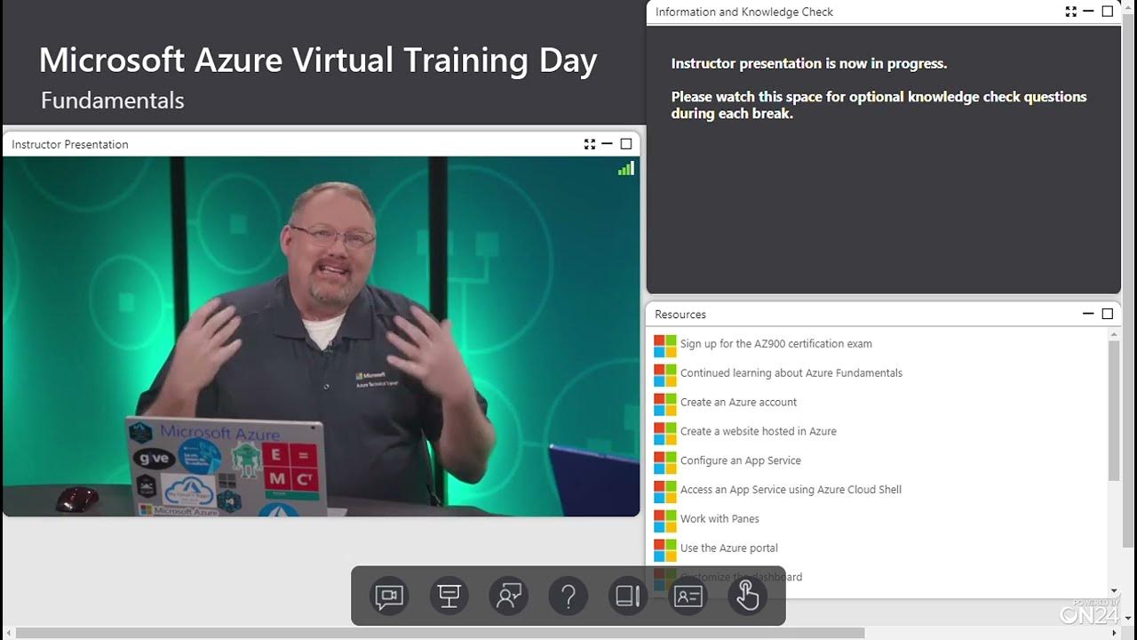 Microsoft azure virtual training day fundamentals part 1 youtube
