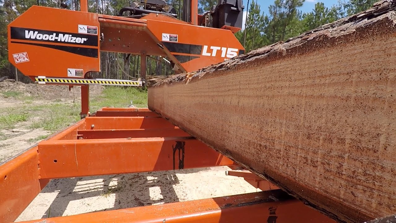 Up Close With a Sawmill - YouTube