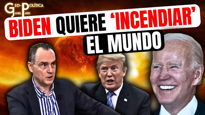 🚨CUIDADO🚨 El CORONEL BAÑOS avisa de las TURBIAS intenciones de BIDEN con TRUMP #GeoPolítica