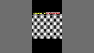 Find The Hidden Number | Eye test game 👀 #shorts #findthenumber #eyetestgame