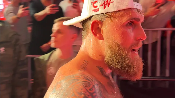 Jake Paul IMMEDIATELY AFTER KNOCKOUT LOSS to Anthony Joshua