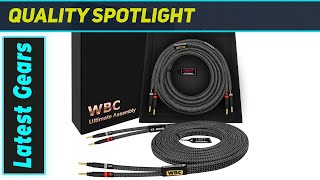 Worlds Best Cables Ultimate 4 Foot Speaker Cable Pure Audiophile Perfection