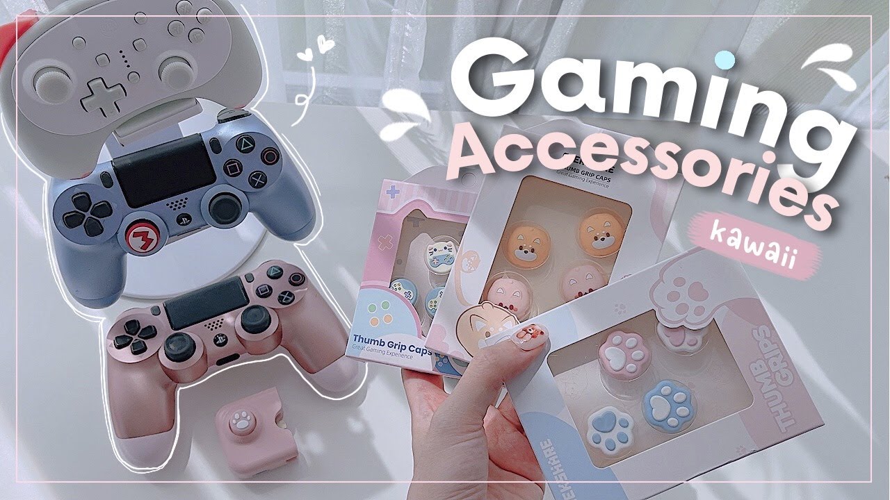 Unboxing Cute Gaming Accessories + product links ️ แกะกล่องไอเทมเกม